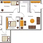 Daire Haus Nordmeer Borkum