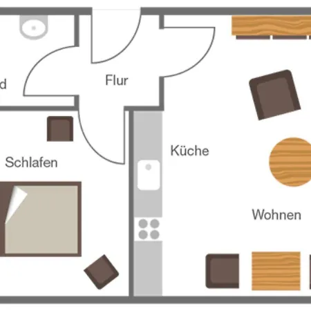 公寓 Haus Nordmeer *