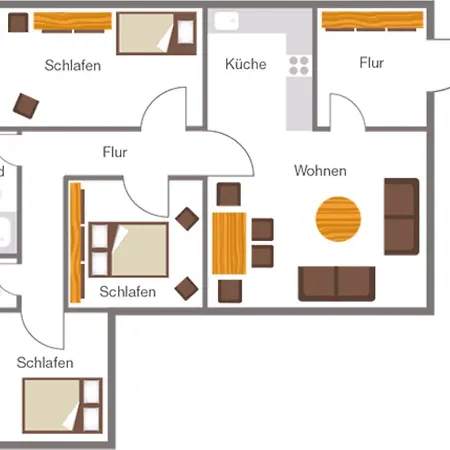 Apartman Haus Nordmeer Borkum