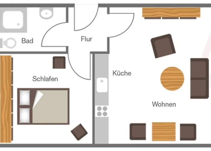 公寓 Haus Nordmeer *